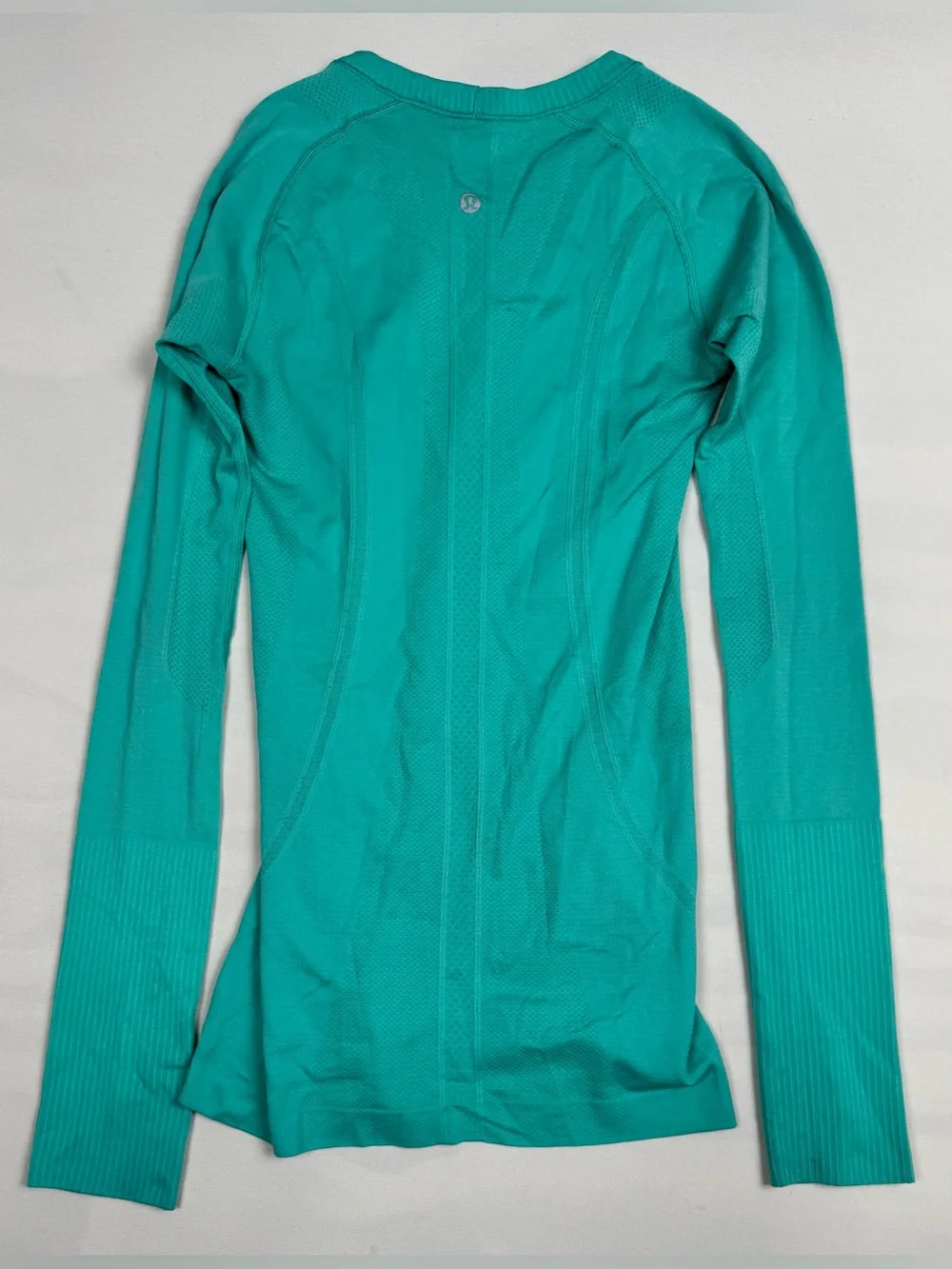 Lululemon Run: Swiftly Tech Long Sleeve Heathered Surge Women’s 4 Retail $68